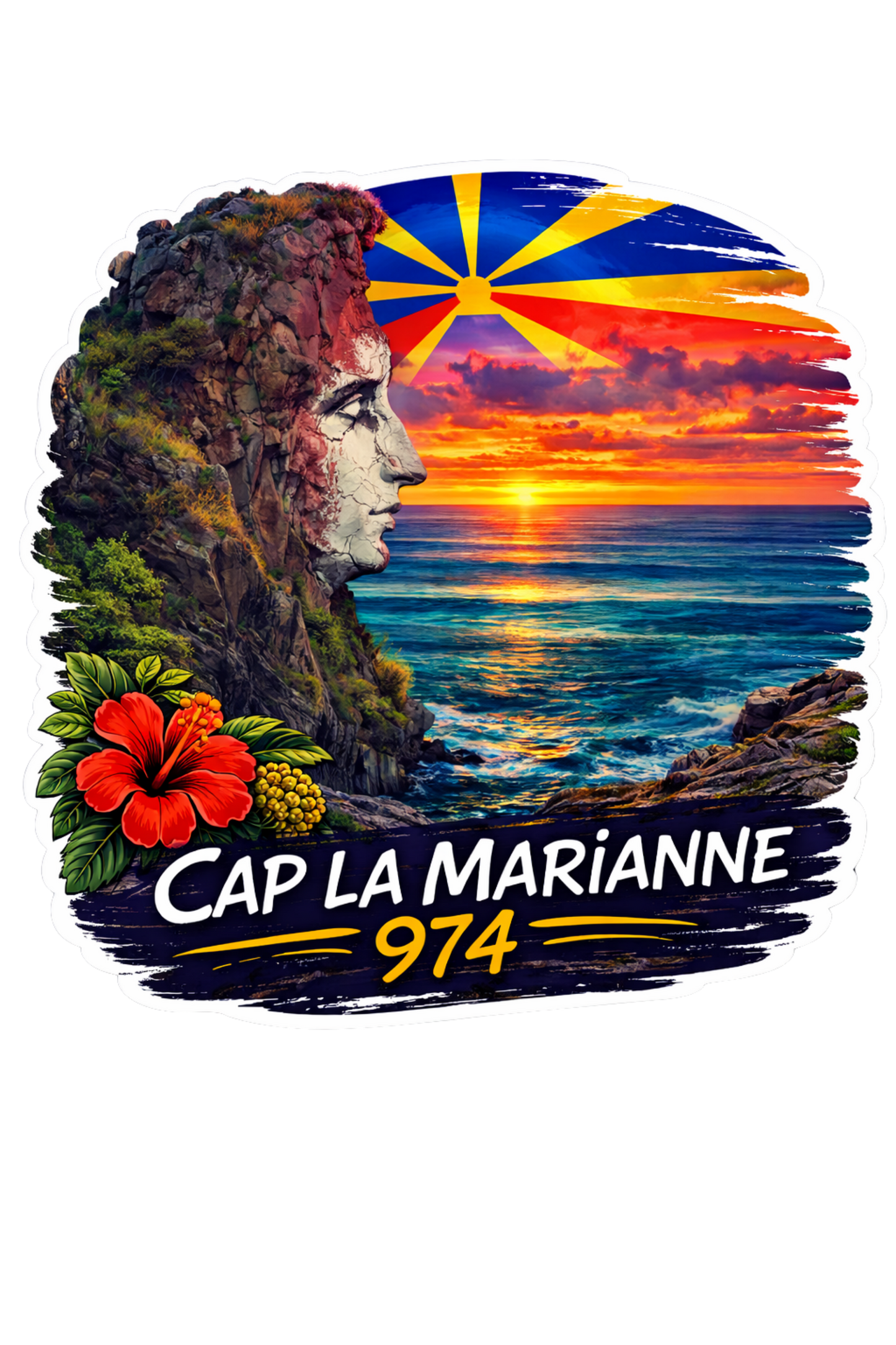 Sticker 974 MS Kréation