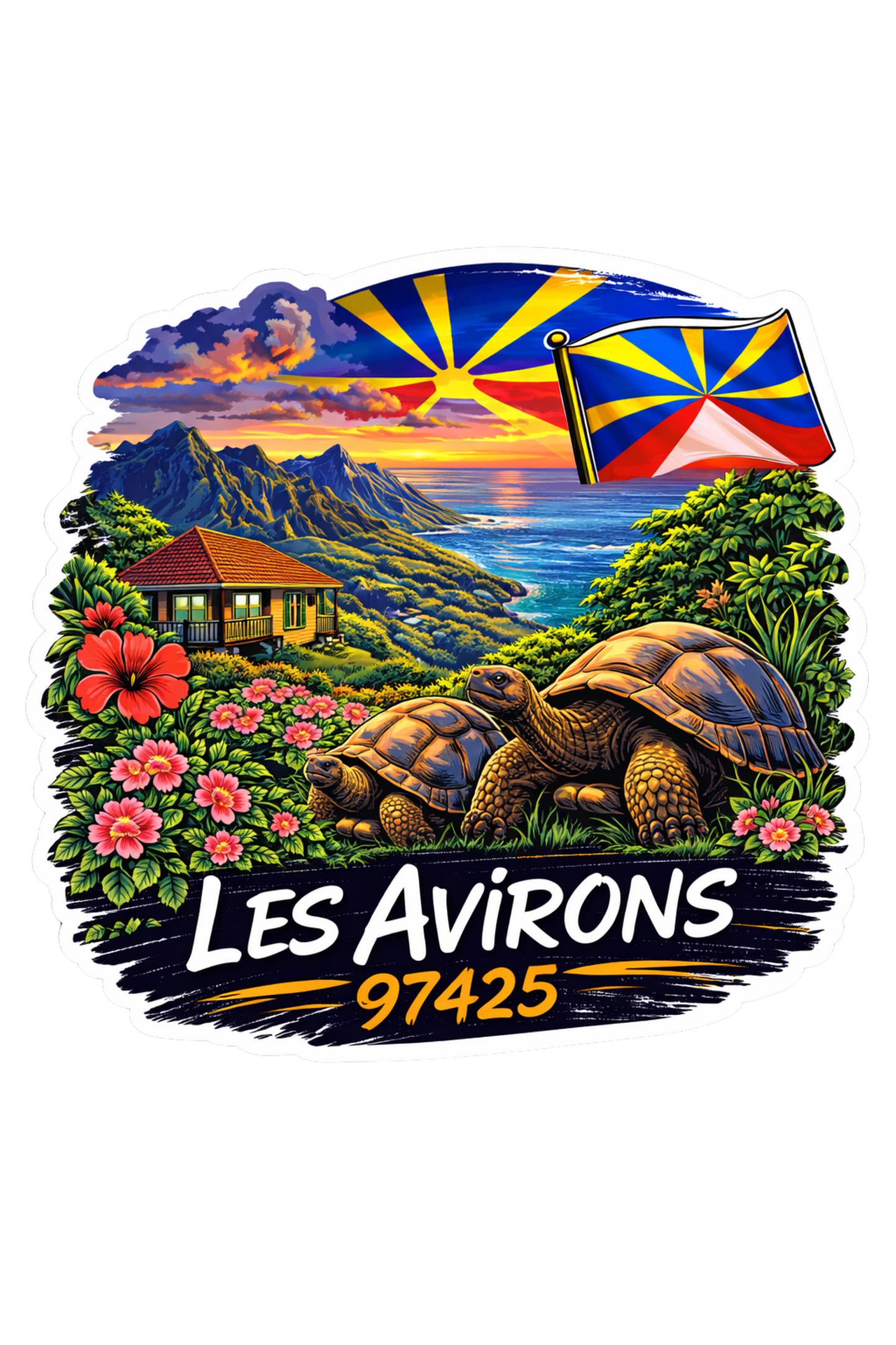 Sticker 974 MS Kréation
