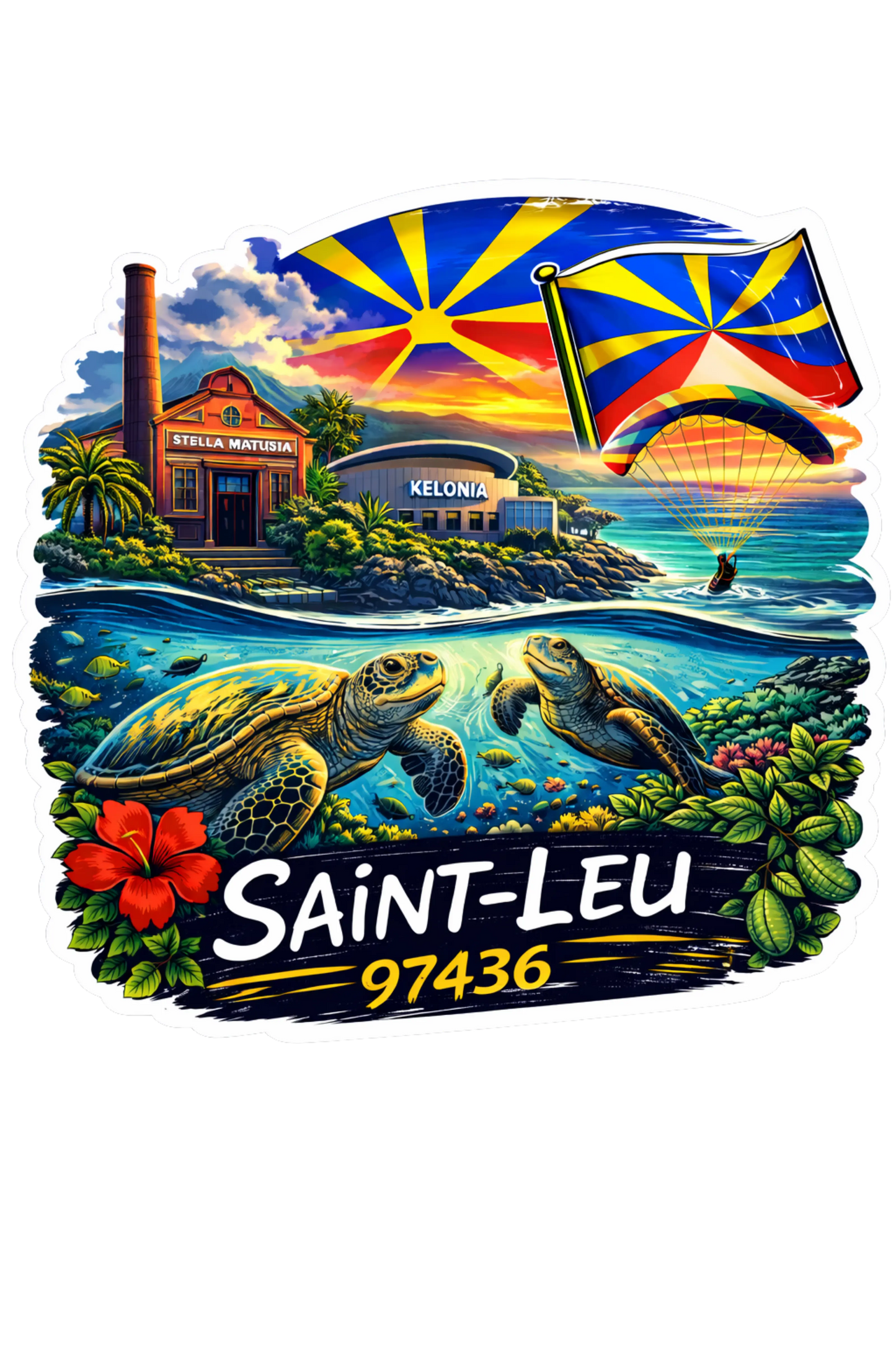 Sticker 974 MS Kréation
