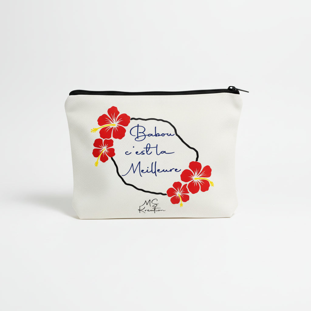 Lot Tote Bag + Trousse assortie à personnaliser MS Kréation