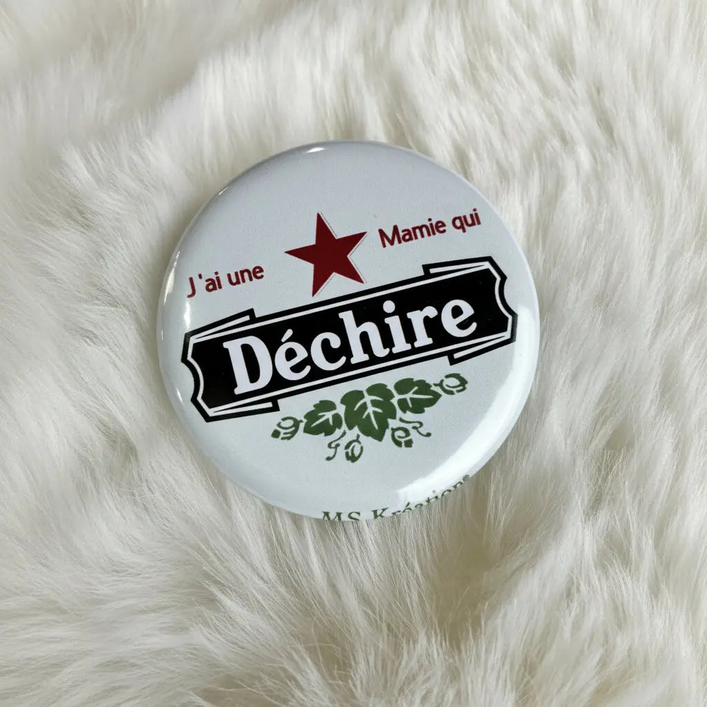 Magnet personnalisé - Fête des Mamies MS Kréation