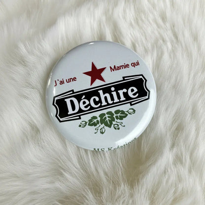Magnet personnalisé - Fête des Mamies MS Kréation