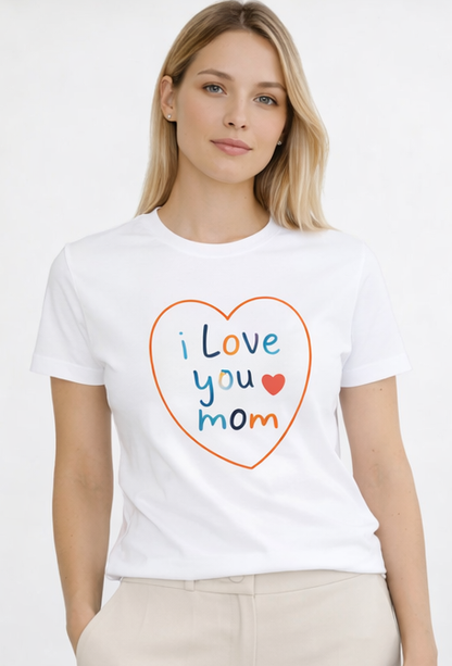 T-shirt Fête des Mères Personnalisé — Cadeau Maman Artisanal