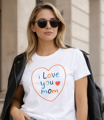 T-shirt Fête des Mères Personnalisé — Cadeau Maman Artisanal