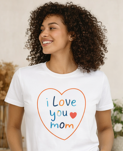 T-shirt Fête des Mères Personnalisé — Cadeau Maman Artisanal