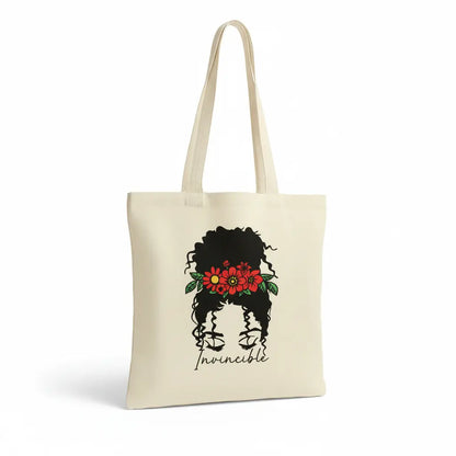 Tote Bag « Invincible » – Collection Femme Forte MS Kréation