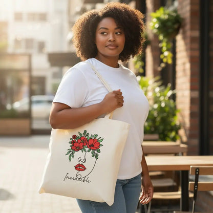 Tote Bag « Invincible » – Collection Femme Forte MS Kréation