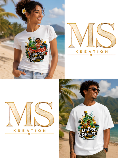 T-shirt Une Légende qui Déchire