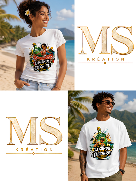 T-shirt Une Légende qui Déchire