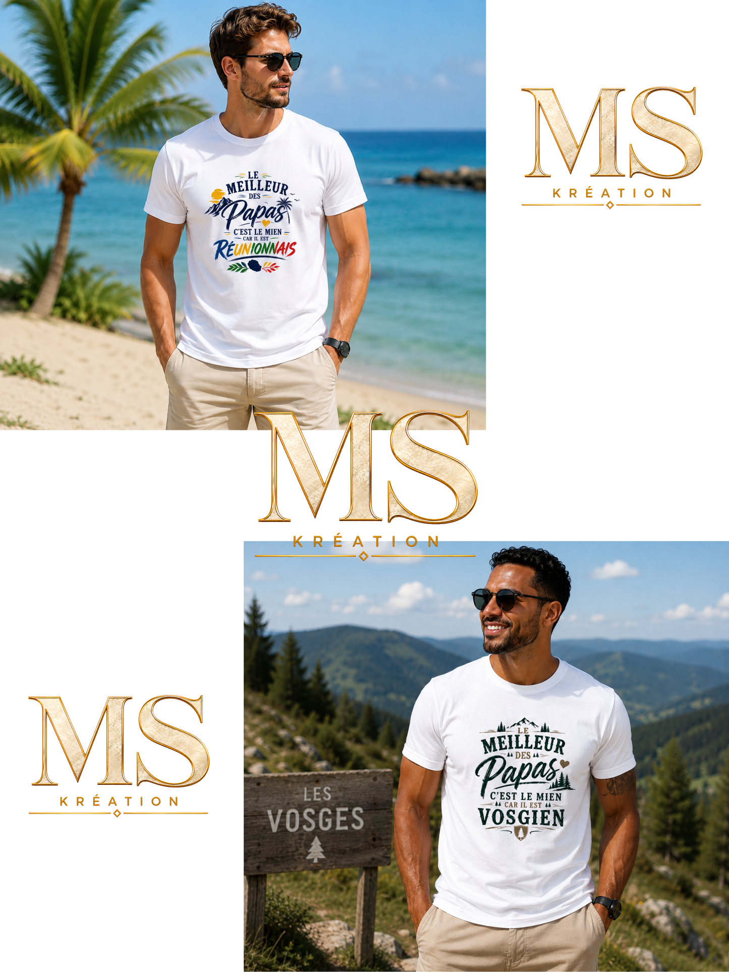 T-shirt Le Meilleur des Papas