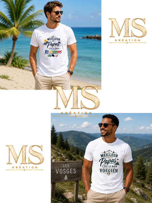 T-shirt Le Meilleur des Papas