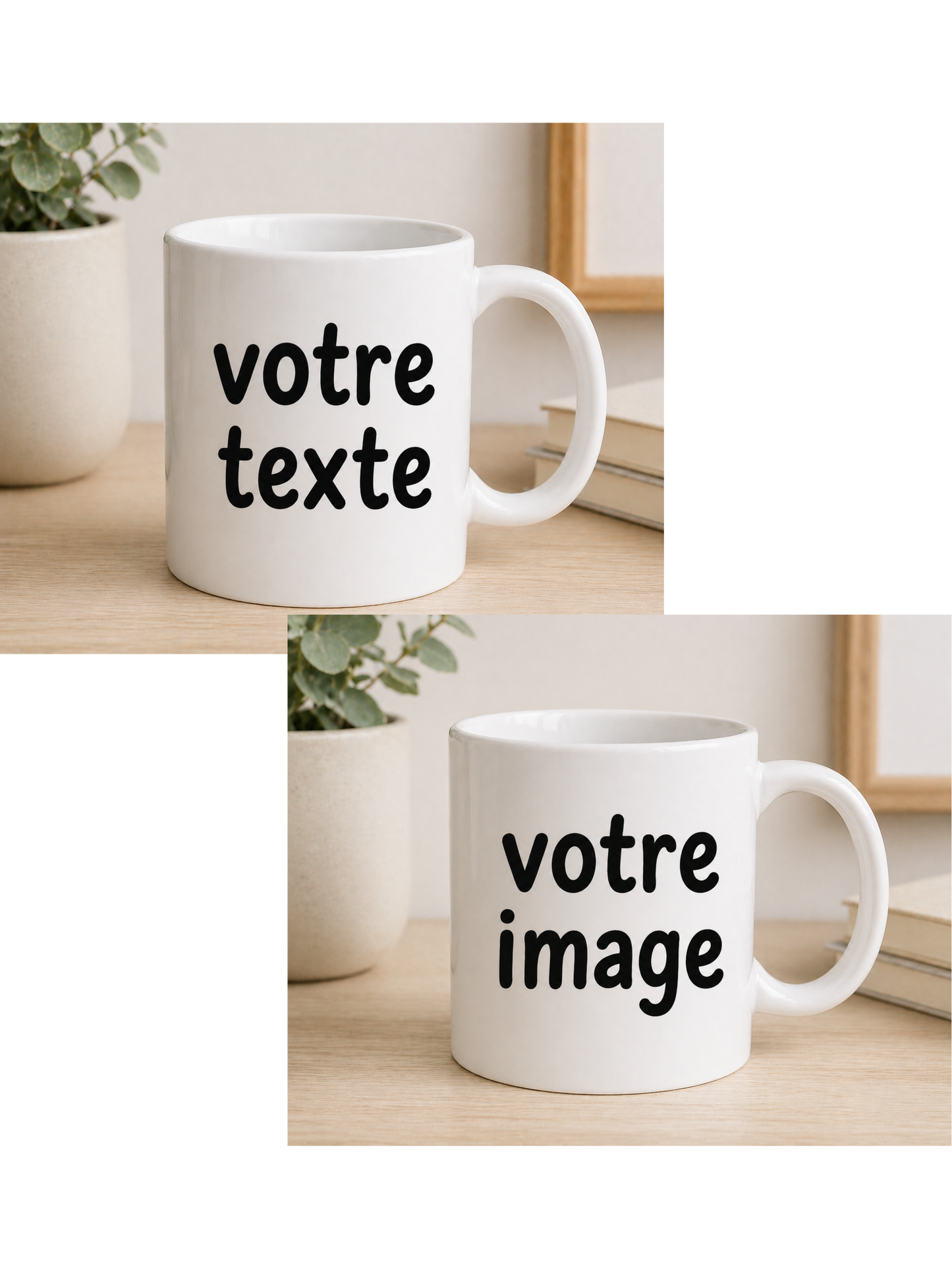 Tasse "À personnaliser"