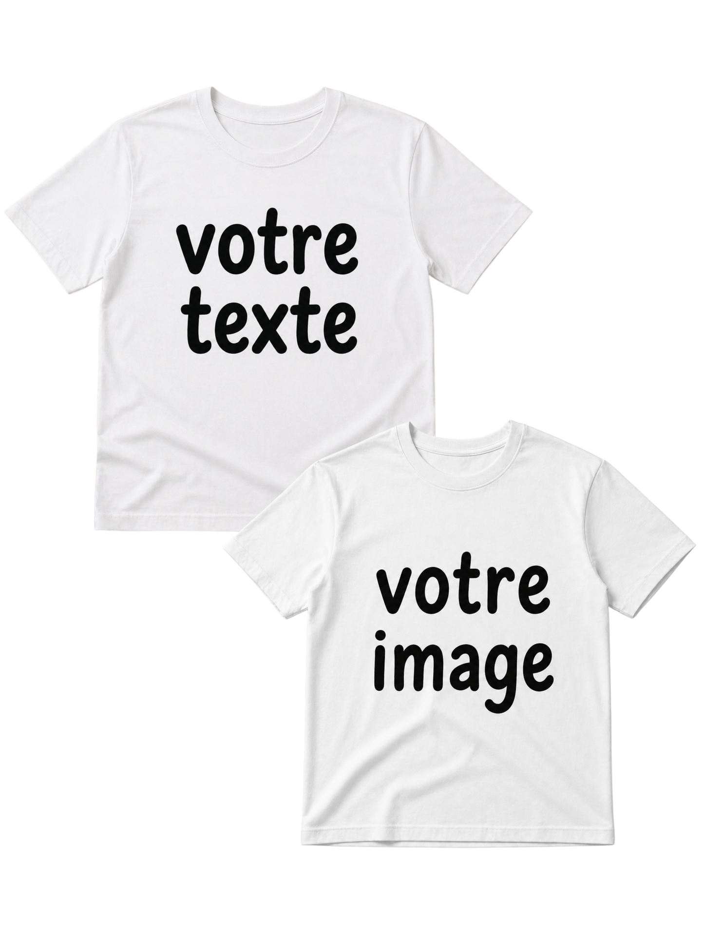 T-shirt "À personnaliser"