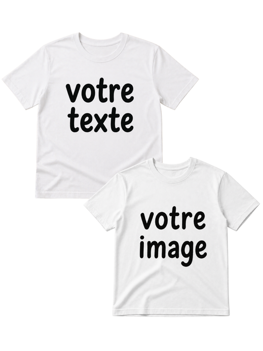 T-shirt "À personnaliser"